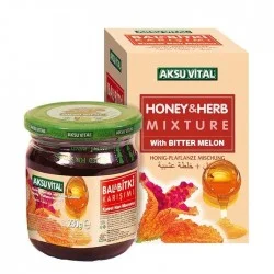 Aksuvital Honey - Herbal Mixture Power Pomegranate Paste 230 gr Aksuvital Honey - Herbal Mixture Power Pomegranate Paste 230 gr