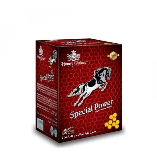 Honey Palace Special Power Mixed Herbal Wild Horse Paste With Epimedium 240 gr Honey Palace Special Power Mixed Herbal Wild Horse Paste With Epimedium 240 gr