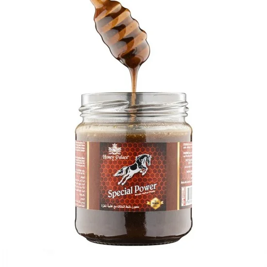 Honey Palace Max Bulls Power Epimedium Paste 240 gr x 2 + Honey Palace Special Power Mixed Herbal Wild Horse Paste With Epimedium 240 gr x 2