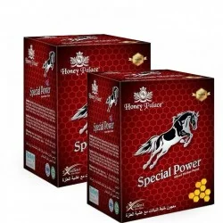معجون الحصان البري المختلط العشبي مع الإبيميديوم بقوة خاصة بحجم 2 × 240 غرام Honey Palace