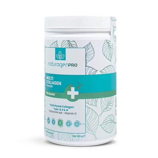 Naturagen Pro Multi Collagen Powder 330 gr Naturagen Pro Multi Collagen Powder 330 gr