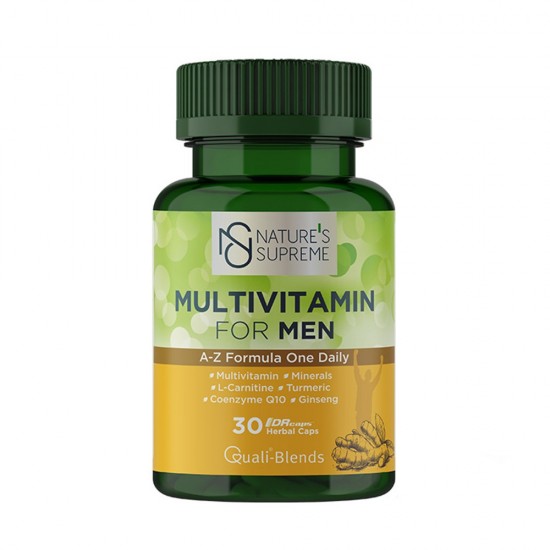 Nature's Supreme Multivitamin For Men 30 Capsules