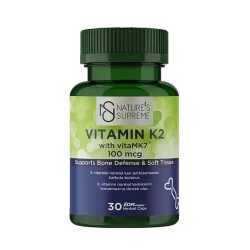 Nature's Supreme Vitamin K2 30 Capsules Nature's Supreme Vitamin K2 30 Capsules