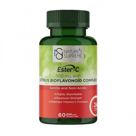 Nature's Supreme Ester-C 500 mg 60 Capsules