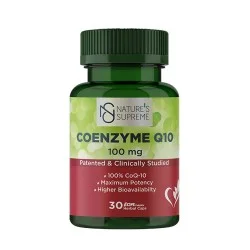 Nature's Supreme Coenzyme Q10 100 mg 30 Capsules Nature's Supreme Coenzyme Q10 100 mg 30 Capsules