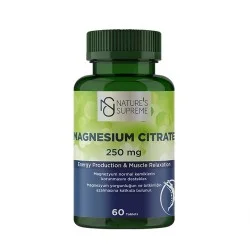 Nature's Supreme Magnesium Citrate 250 mg 60 Capsules Nature's Supreme Magnesium Citrate 250 mg 60 Capsules