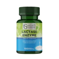 Nature's Supreme Lactase Enzyme 100 Capsules Nature's Supreme Lactase Enzyme 100 Capsules