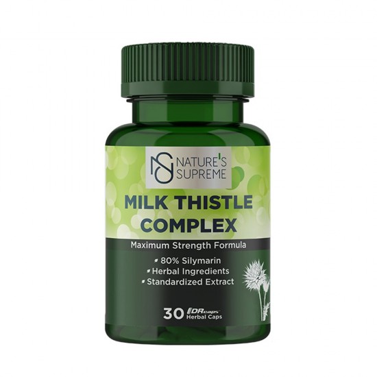 Nature's Supreme Milk Thistle Complex 30 Capsules