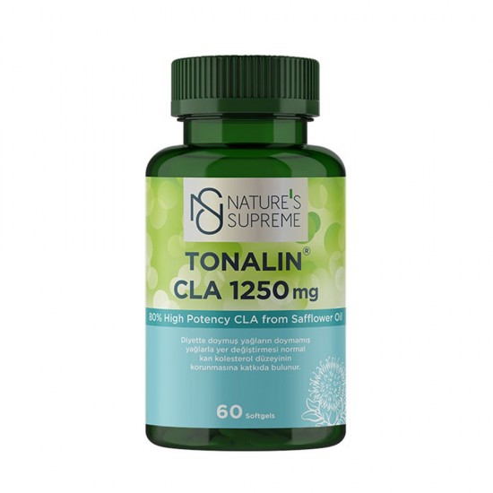 Nature's Supreme Tonalin CLA 1250 mg 60 Softgels