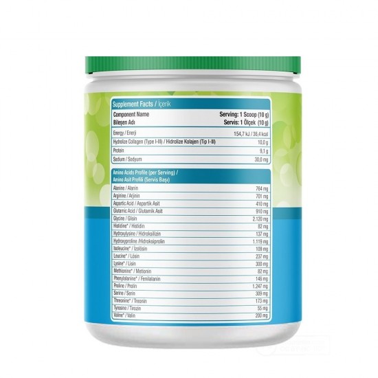 Nature's Supreme Collagen Peptides Unflavored Powder 300 gr