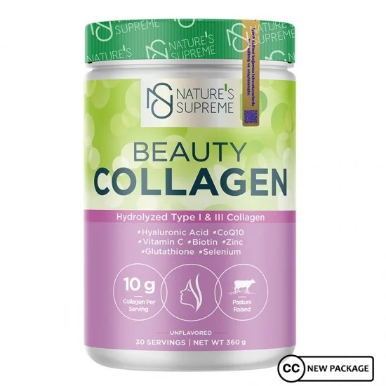 Nature's Supreme Beauty Collagen Powder Unflavored 360 Gr Nature's Supreme Beauty Collagen Powder Unflavored 360 Gr