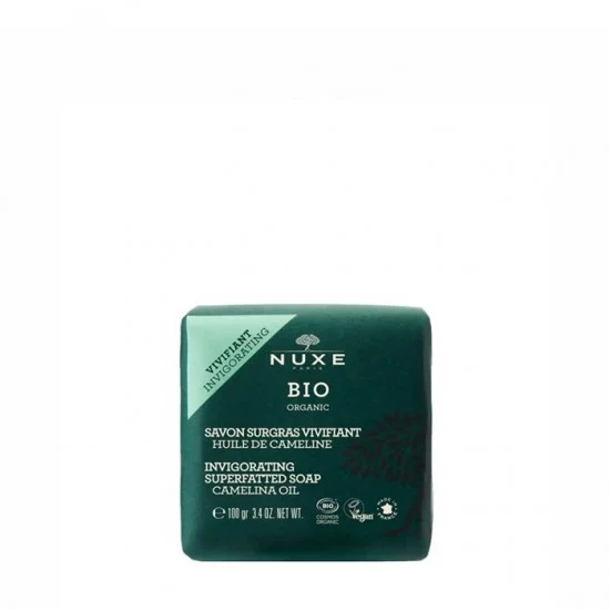 Nuxe Bio Organic Invigorating Superfatted Soap 100gr Nuxe Bio Organic Invigorating Superfatted Soap 100gr