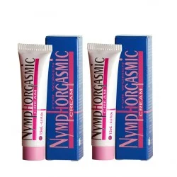 Nymphorgasmic Clitoral Stimulating Cream 15 ml (2 Pieces) Nymphorgasmic Clitoral Stimulating Cream 15 ml (2 Pieces)