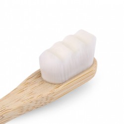 T-Brush Nano Bamboo Toothbrush - White Color