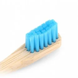 T-Brush فرشاة أسنان الخيزران  للأطفال - أزرق