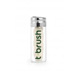 T-Brush Glass Bottle Mint-Flovered Dental Floss T-Brush Glass Bottle Mint-Flovered Dental Floss