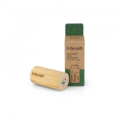 T-Brush Bamboo Case Mint Flavored Dental Floss T-Brush Bamboo Case Mint Flavored Dental Floss