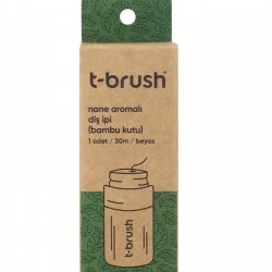 T-Brush Bamboo Case Mint Flavored Dental Floss