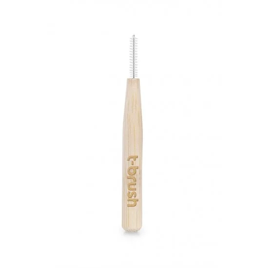 T-Brush فرشاة بين الاسنان من الخيزران (6 قطع) T-Brush فرشاة بين الاسنان من الخيزران (6 قطع)
