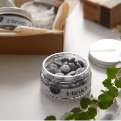 T-Brush Activated Charcoal Toothpaste Tablet - Fluoride-free T-Brush Activated Charcoal Toothpaste Tablet - Fluoride-free