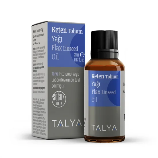 Talya Bitkisel Flax Linseed Oil 20 ml Talya Bitkisel Flax Linseed Oil 20 ml