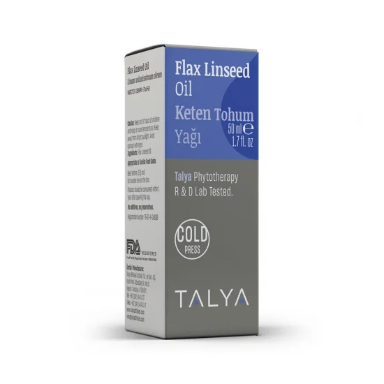 Talya Bitkisel Flax Linseed Oil 50 ml Talya Bitkisel Flax Linseed Oil 50 ml