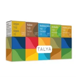 Talya Bitkisel 5-Piece Hair Care Set (Argan-Cocoa-Coconut-Avocado-Apricot Seed) Talya Bitkisel 5-Piece Hair Care Set (Argan-Cocoa-Coconut-Avocado-Apricot Seed)