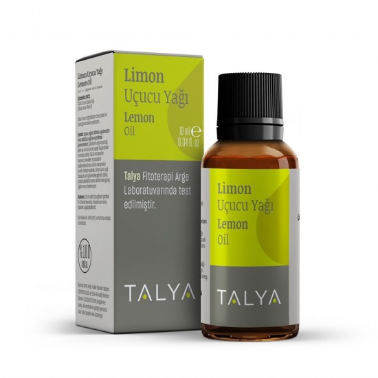 Talya Bitkisel Essential Oils Aromatherapy Set (Lemon - Lavender - Tea Tree - Orange - Rosemary)