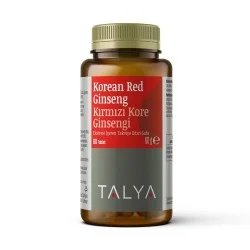Talya Bitkisel Korean Red Gınseng Dietary Supplement 60 Capsules Talya Bitkisel Korean Red Gınseng Dietary Supplement 60 Capsules