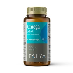 Talya Bitkisel Dietary supplement containing OMEGA 3-6-9 60 Capsules Talya Bitkisel Dietary supplement containing OMEGA 3-6-9 60 Capsules