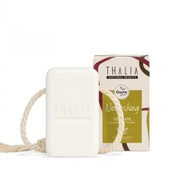 Thalia Olive Oil Extract Natural Soap with Rope 140 gr Thalia Olive Oil Extract Natural Soap with Rope 140 gr