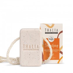 Thalia Ginger & Cinnamon Natural Soap with Rope 140 gr Thalia Ginger & Cinnamon Natural Soap with Rope 140 gr