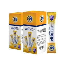 Zühre Ana Vitapeck Black Elderberry Beta Glucan Zinc Enriched Vitamin C 1000 mg 20 Sachets (2 Pieces) Zühre Ana Vitapeck Black Elderberry Beta Glucan Zinc Enriched Vitamin C 1000 mg 20 Sachets (2 Pieces)