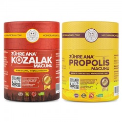 Zühre Ana Diabetic PineCone Paste 240 ml + Zühre Ana Propolis Paste 240 ml Zühre Ana Diabetic PineCone Paste 240 ml + Zühre Ana Propolis Paste 240 ml