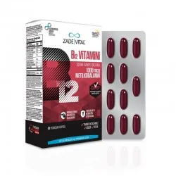 Zade Vital Vitamin B12 30 Capsules Zade Vital Vitamin B12 30 Capsules