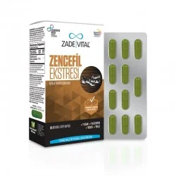 Zade Vital Ginger Extract 30 Capsules Zade Vital Ginger Extract 30 Capsules