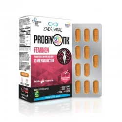 Zade Vital Probiotics Feminen 30 Capsules Zade Vital Probiotics Feminen 30 Capsules