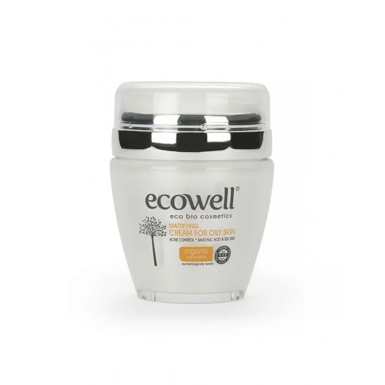 Ecowell Face Care Cream For Oily And Acne Skin 50 ml Ecowell Face Care Cream For Oily And Acne Skin 50 ml
