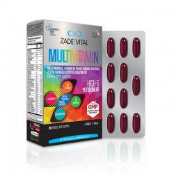 Zade Vital Multivitamin High-5 30 Capsules Zade Vital Multivitamin High-5 30 Capsules
