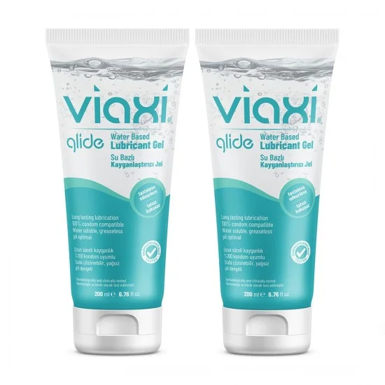 Viaxi Glide Lubricating Gel 200 ml (2 Pack) Viaxi Glide Lubricating Gel 200 ml (2 Pack)